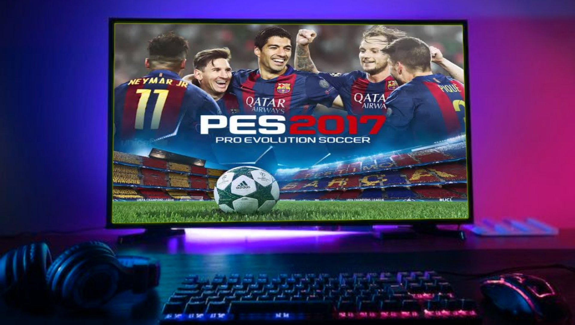 تحميل لعبه PES 2017 للكمبيوتر برابط مباشر